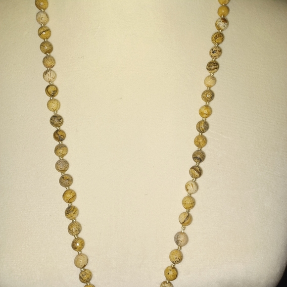 32" beaded tassel necklace - Picture 2 of 4